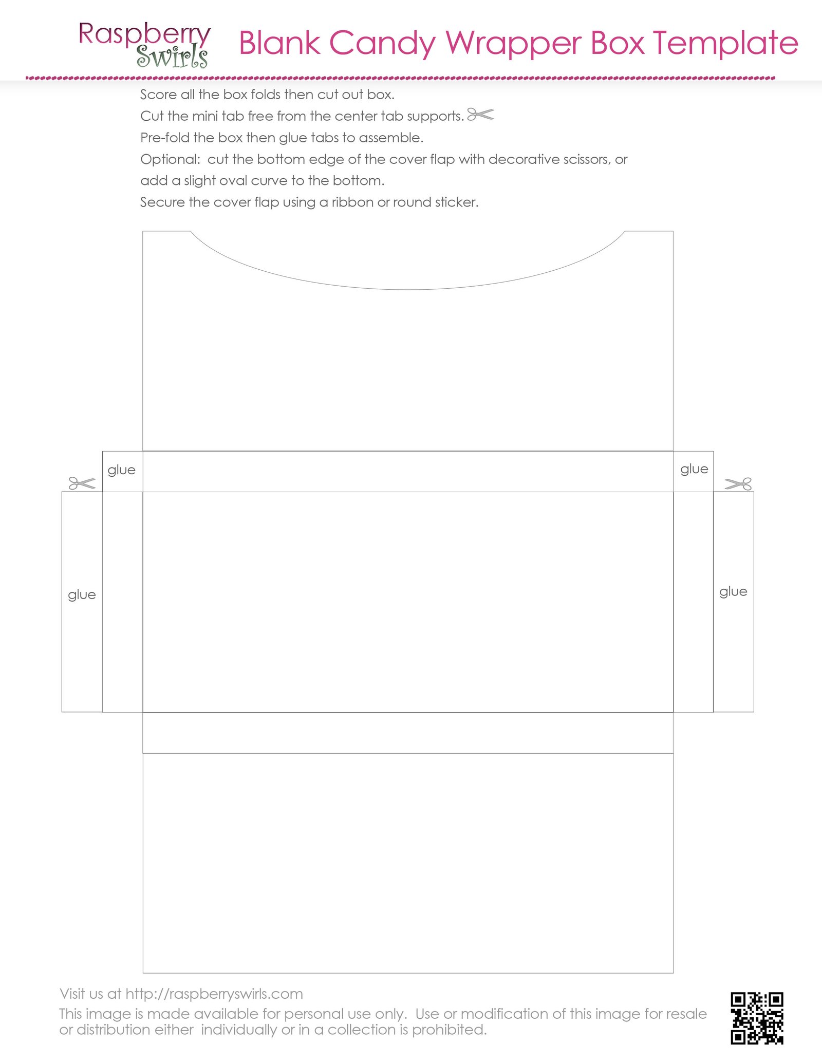 free printable chocolate candy bar wrapper box template